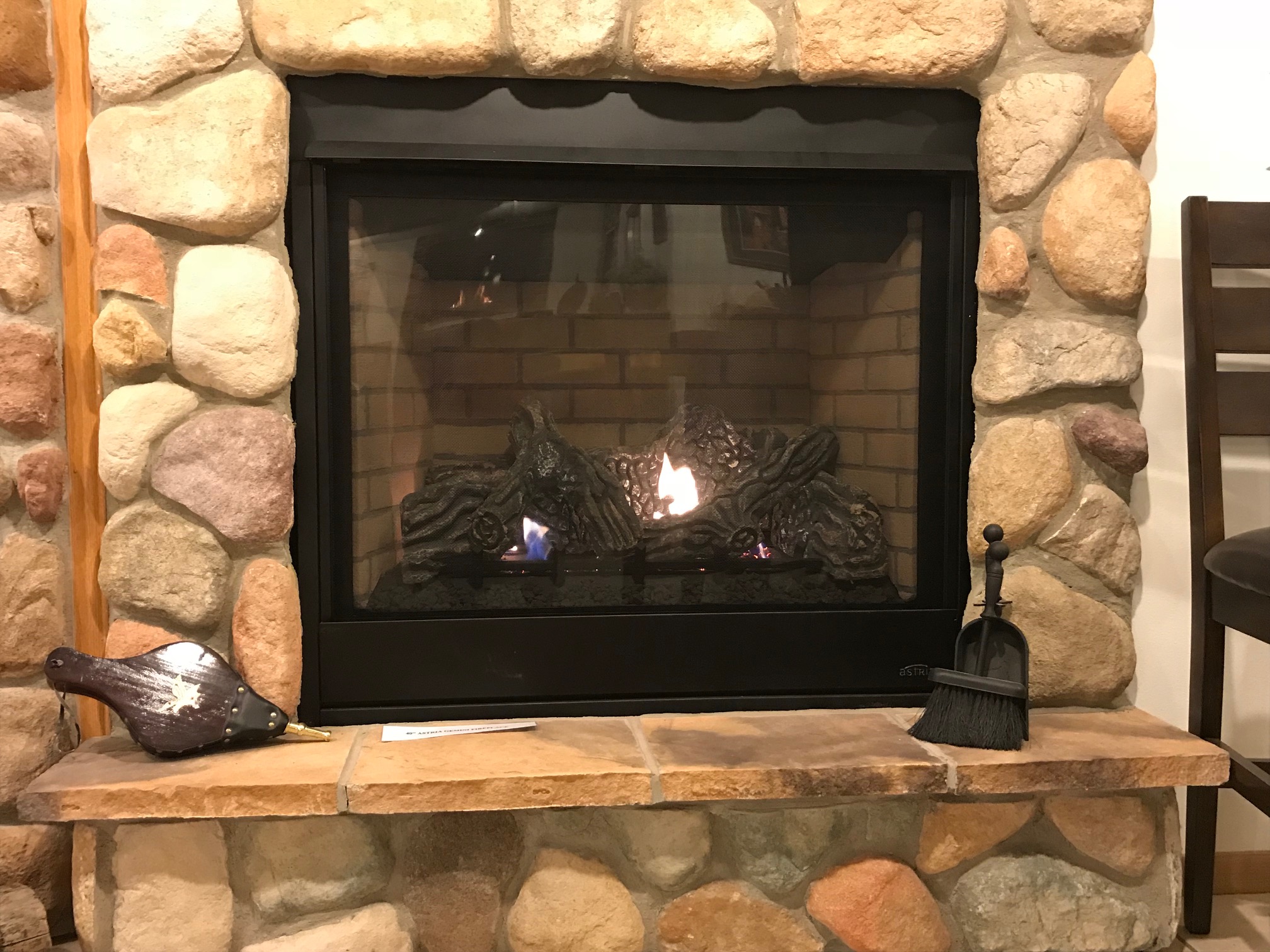 Fireplace installation 3