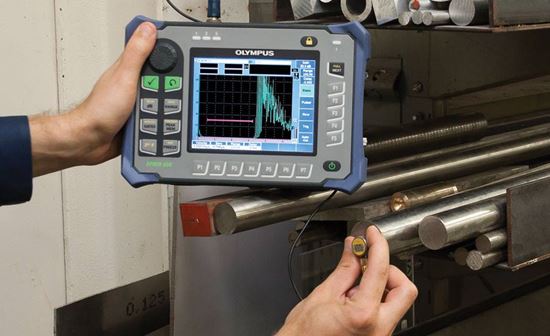 Non-invasive ultrasonic testing