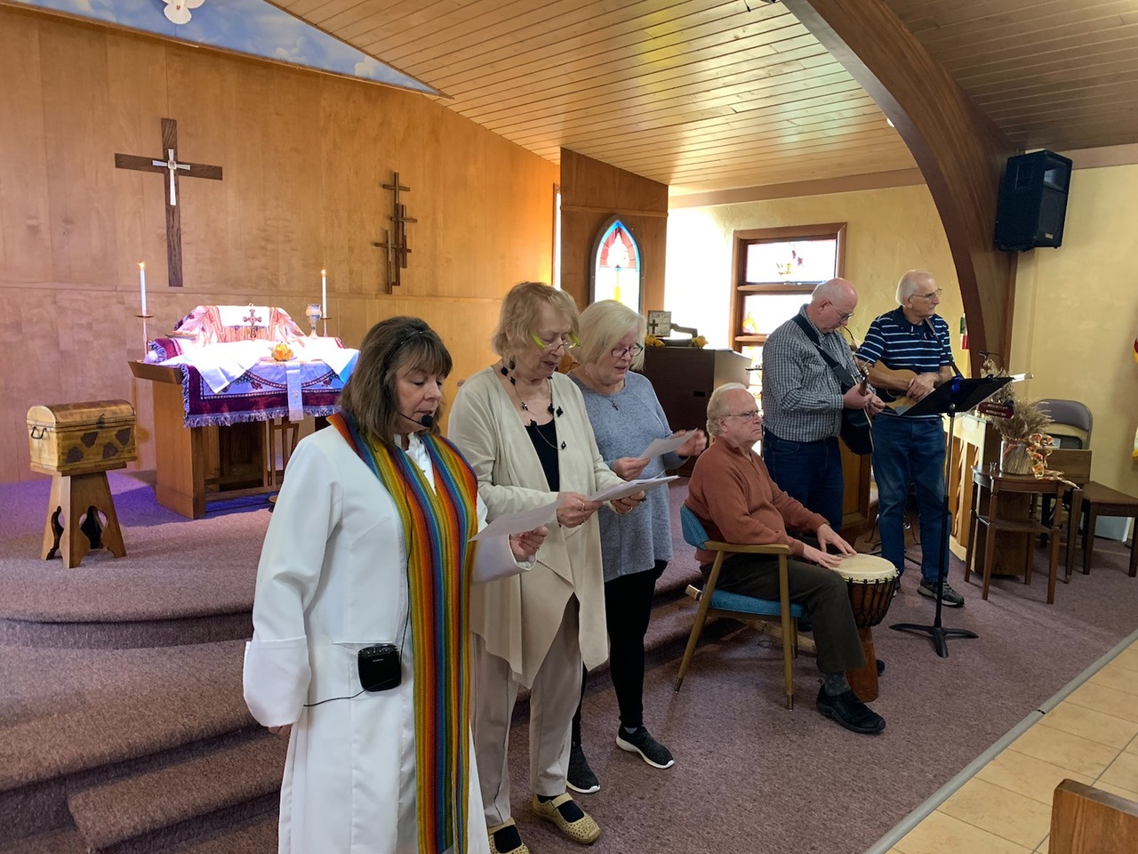 Worship at Merrimac United Methodist Church 2 of 5