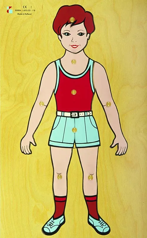 Wooden Knobs Puzzles –  – Boy’s Body