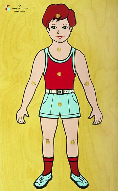 Wooden Knobs Puzzles –  – Boy’s Body