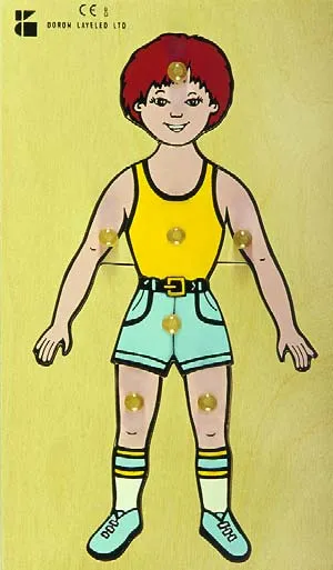 Wooden Knobs Puzzles –  – Boy’s Body