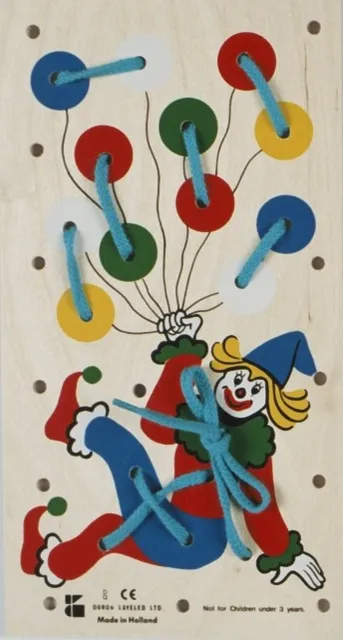 lacing boards –  – Clown