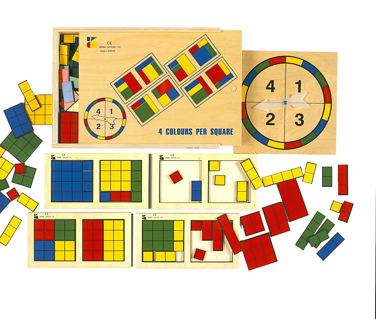 Four Colors in Square