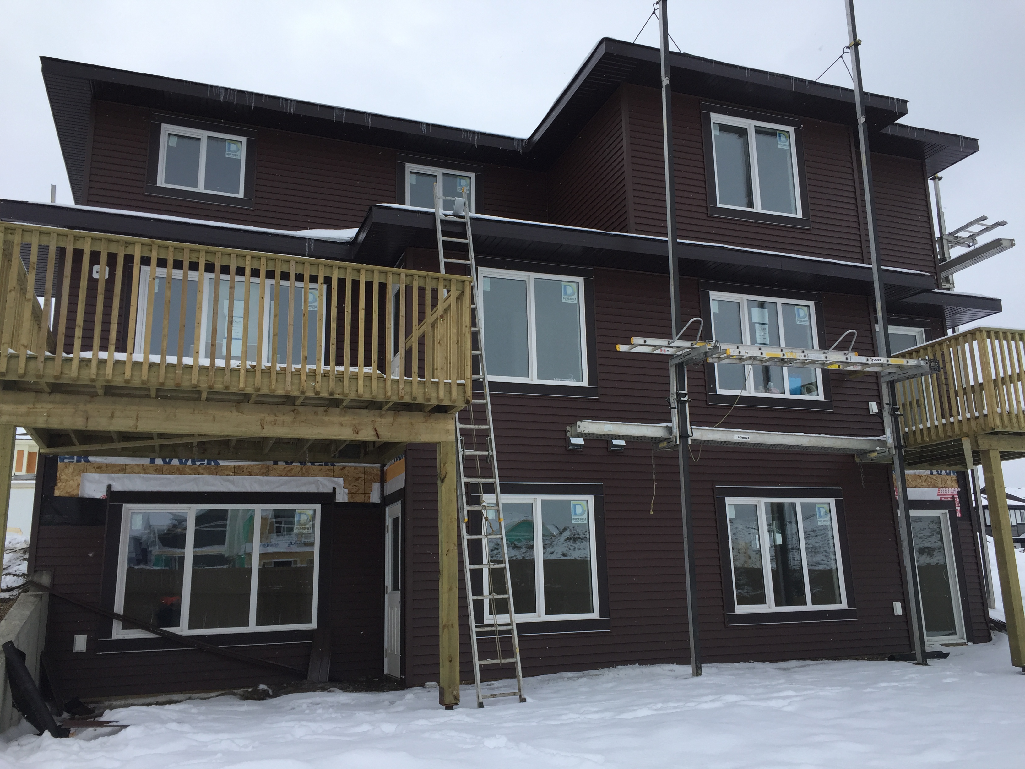 Aristacan Construction Ltd. project — building site