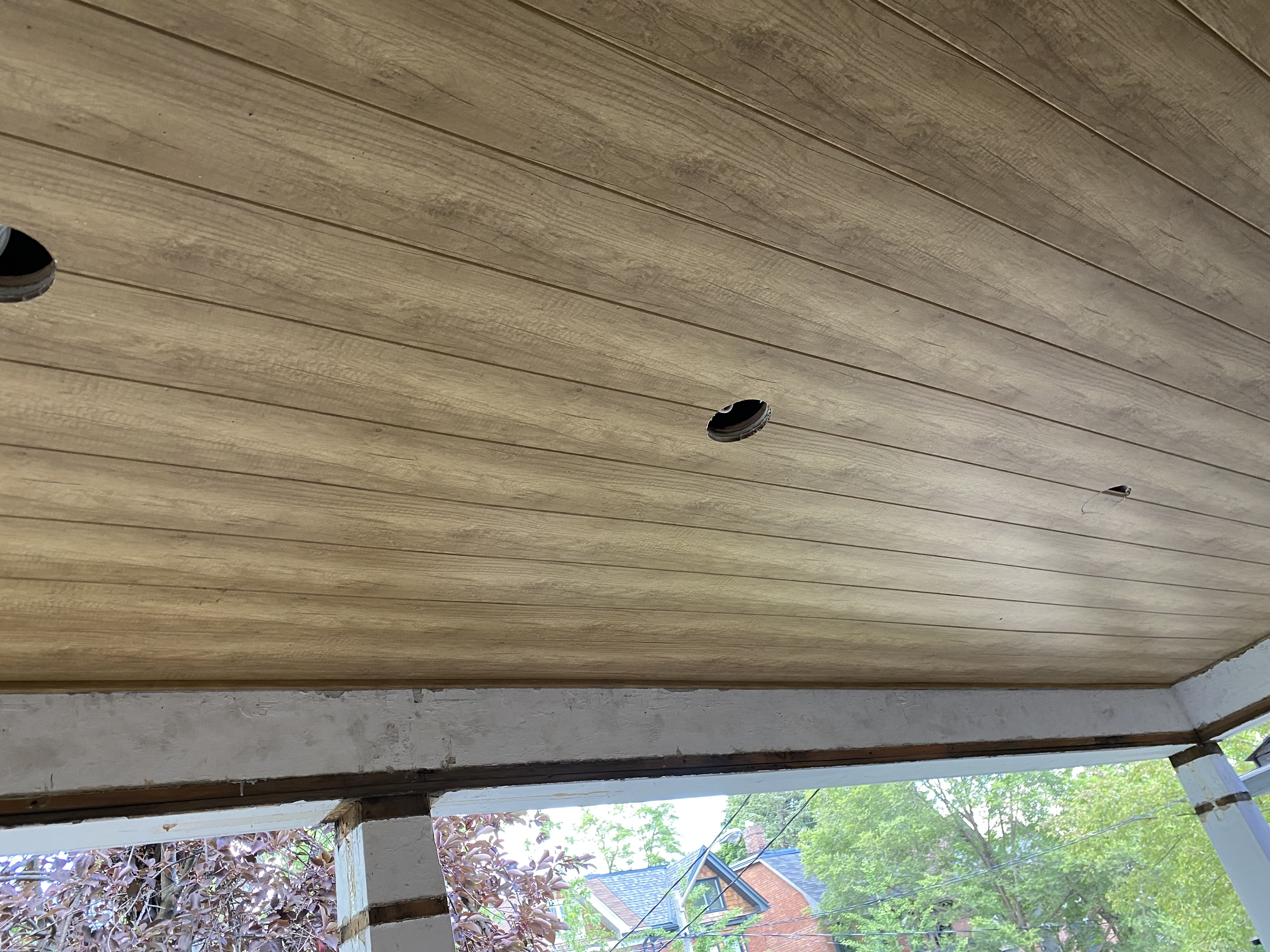 Wood siding project