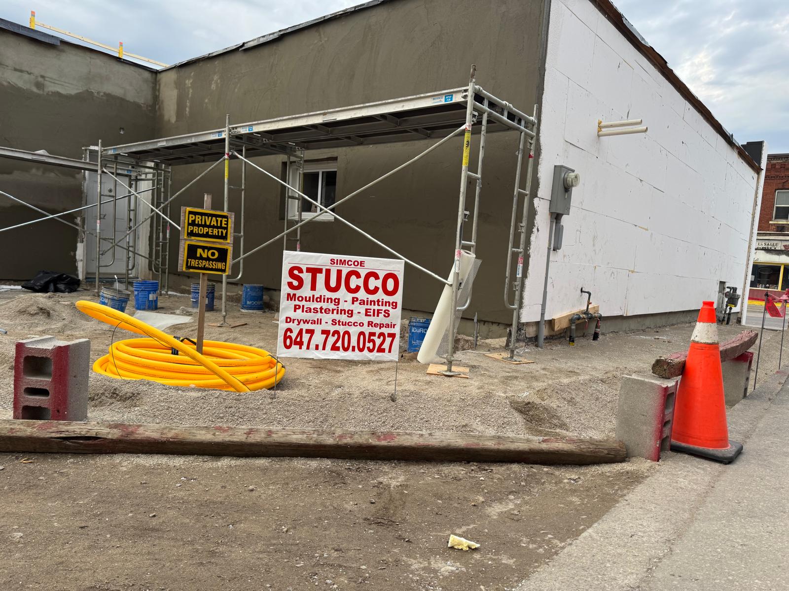 Simcoe Stucco stucco and exterior project 35