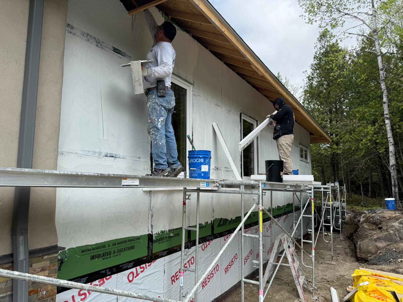 Simcoe Stucco stucco and exterior project 38