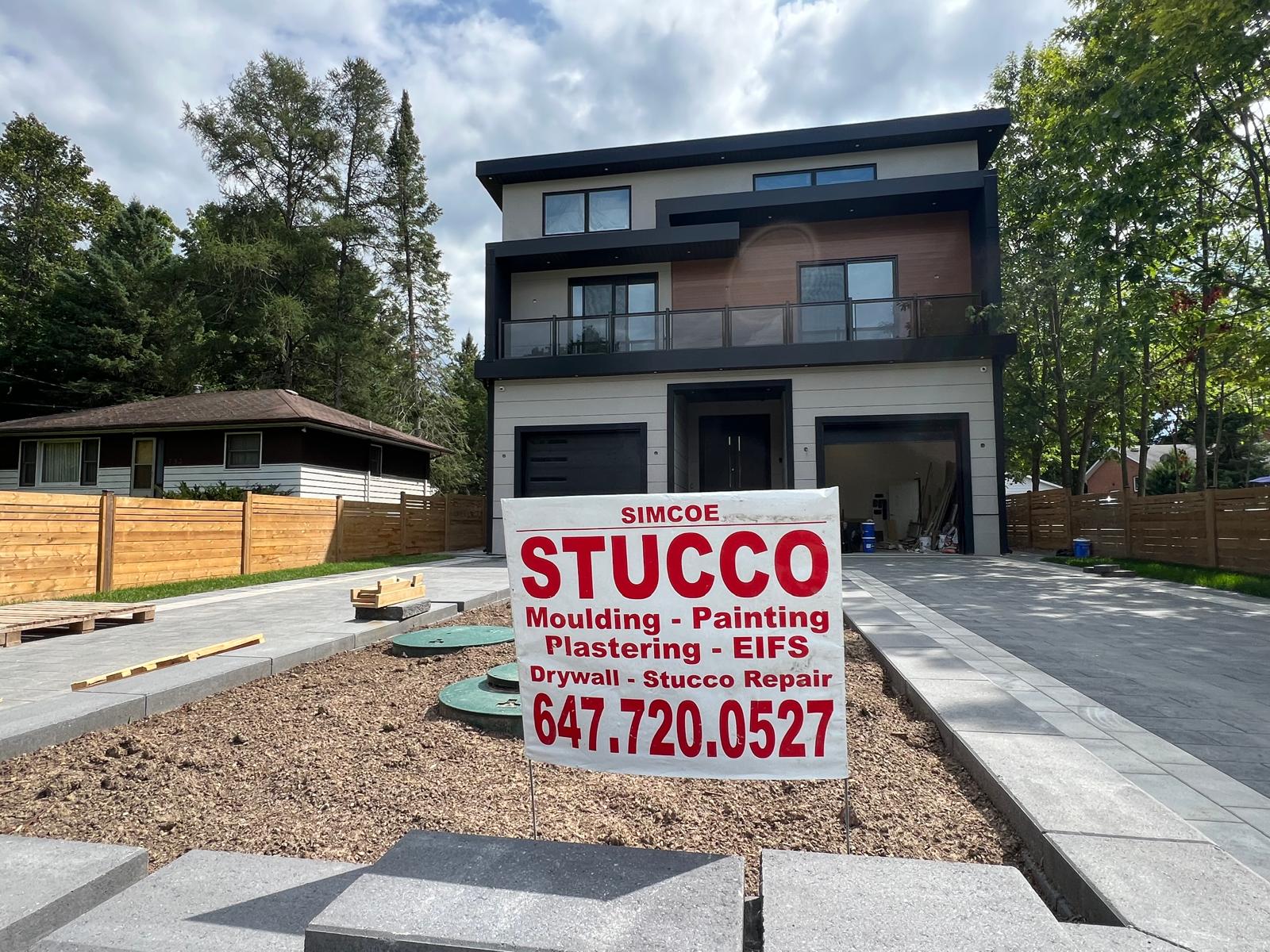 Simcoe Stucco stucco and exterior project 41