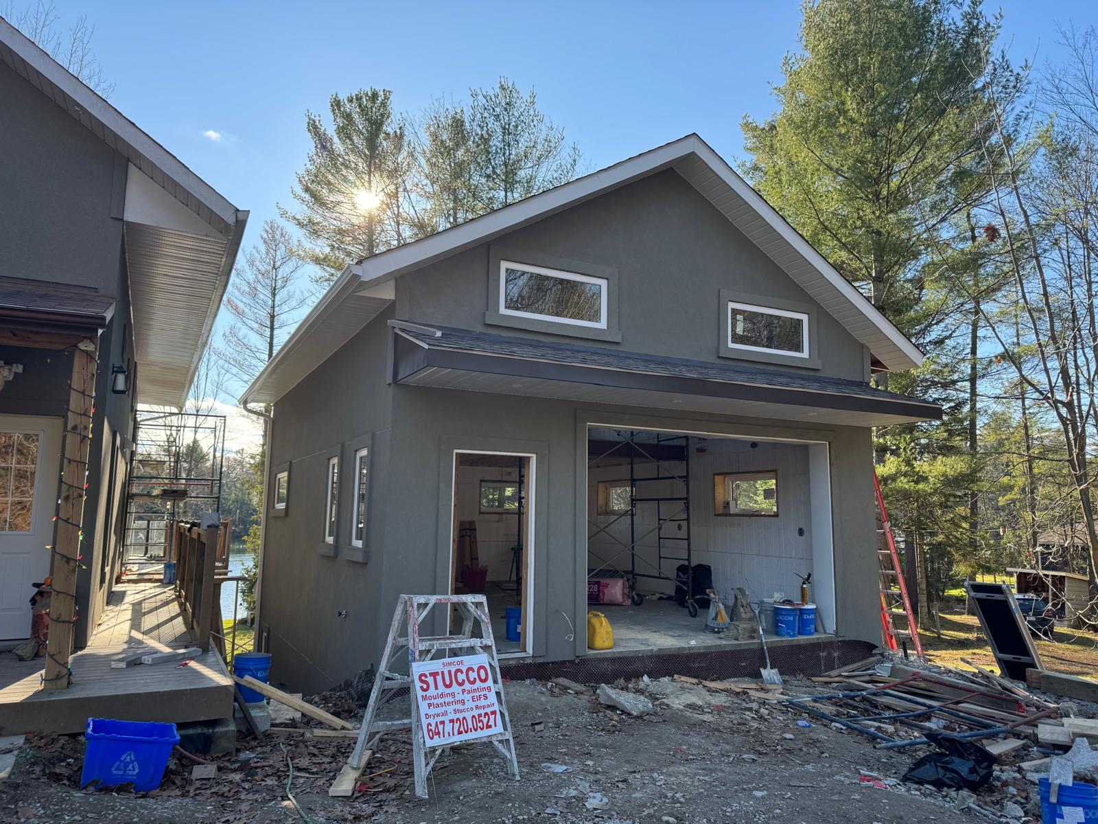Simcoe Stucco stucco and exterior project 43