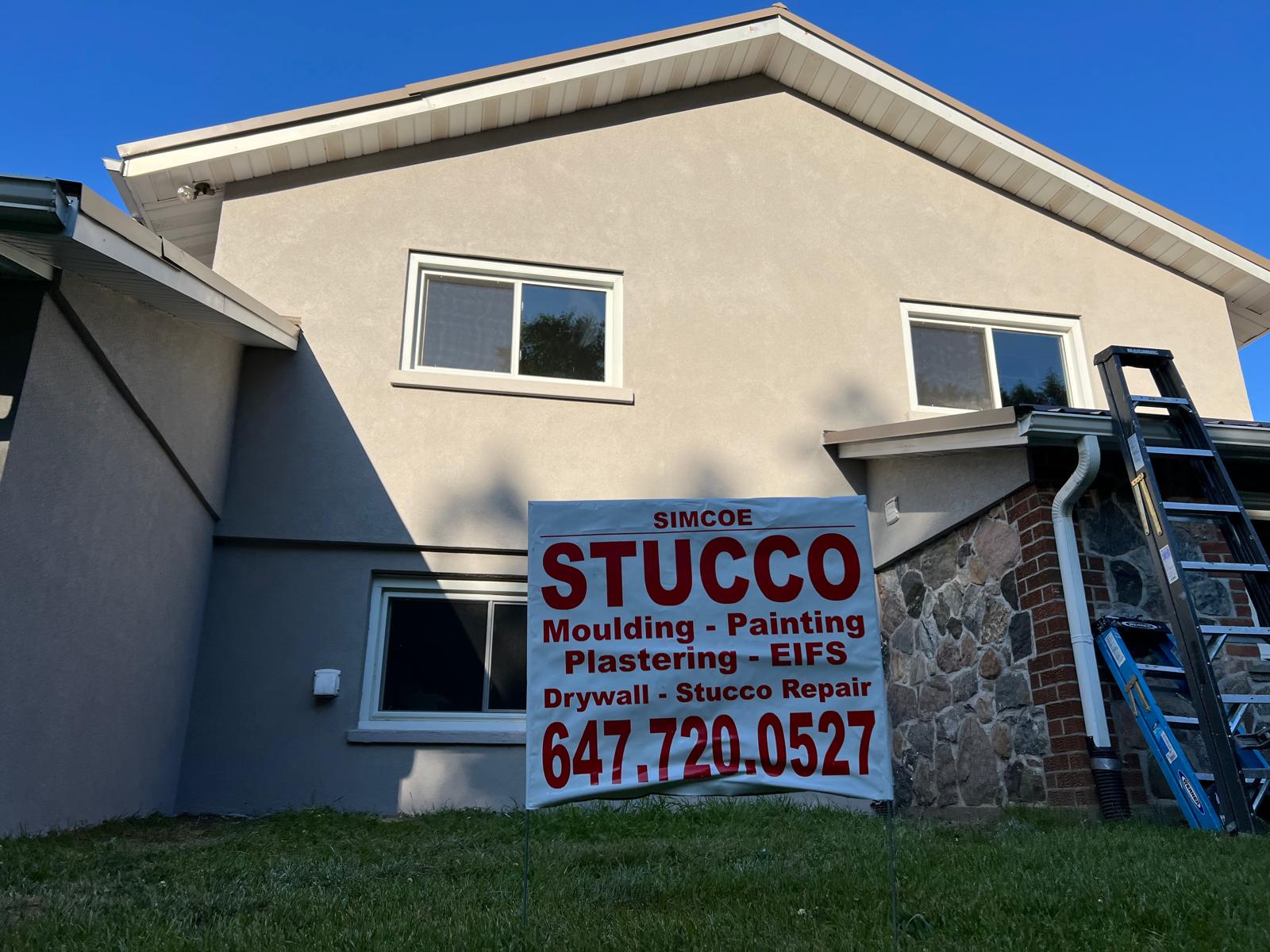 Simcoe Stucco stucco and exterior project 31