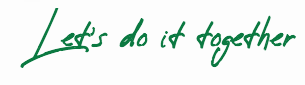 Let"s do it together Let's do it together