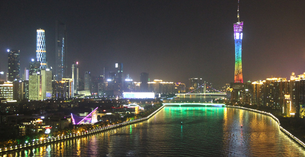 Guangzhou layover | Canton Tower and Pearl River