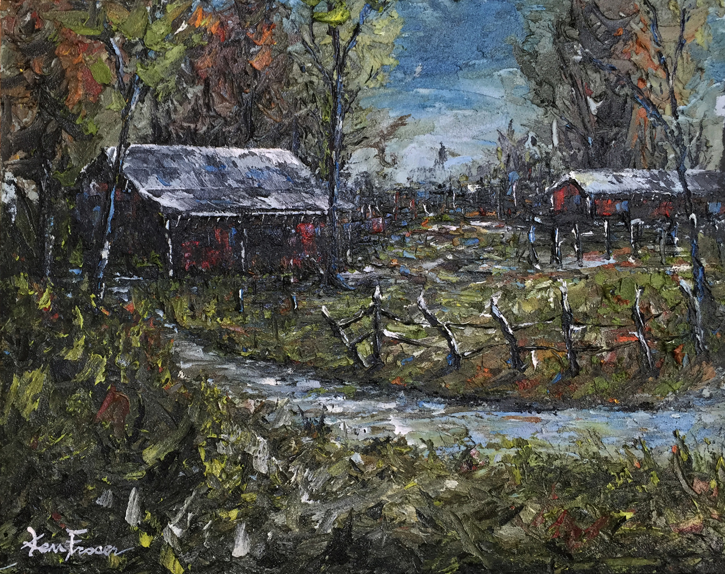 Painting by Ken Fraser 4
