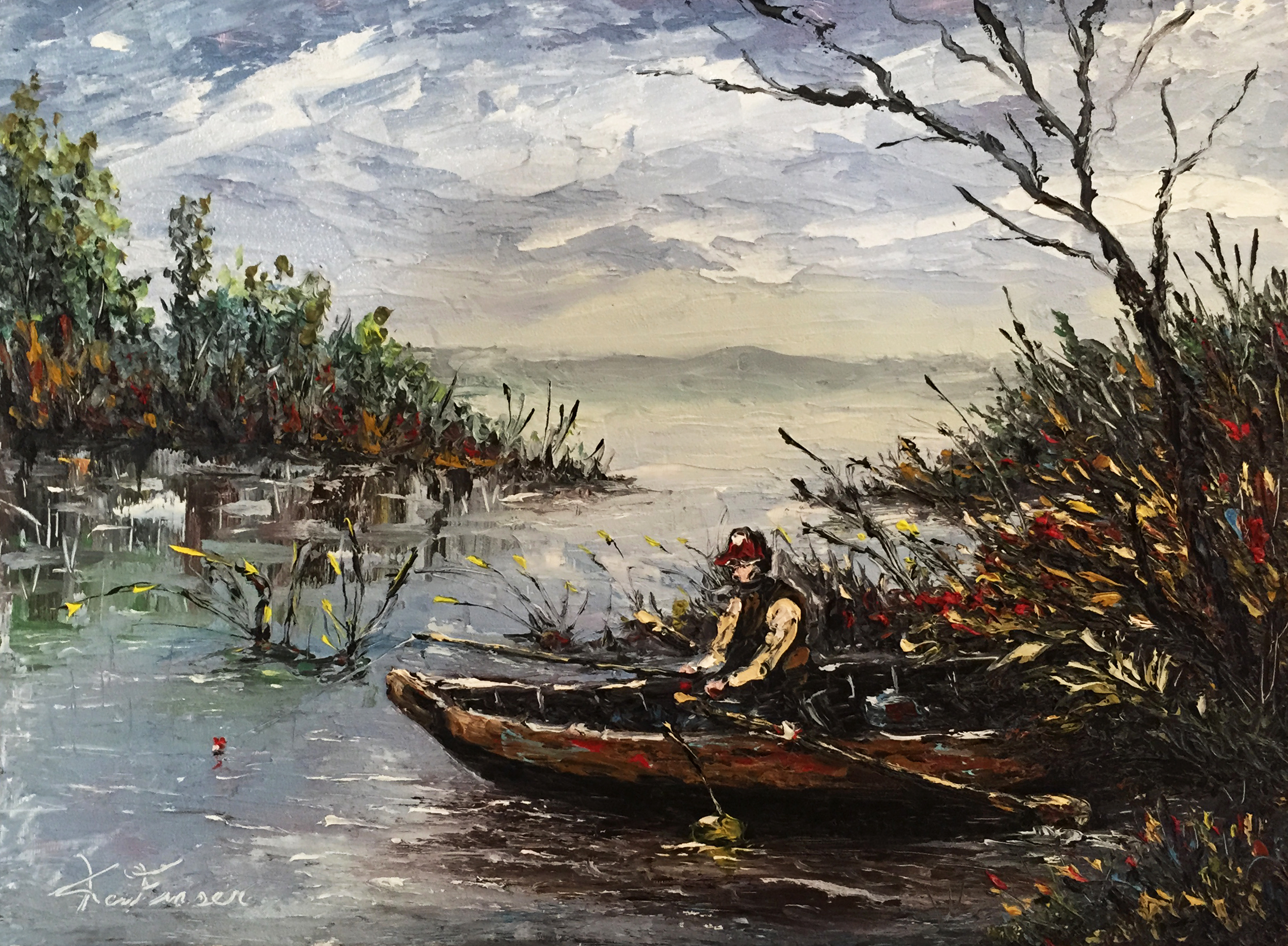 Painting by Ken Fraser 1