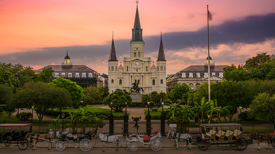 THE BASILICA IN JACKSON SQUARE