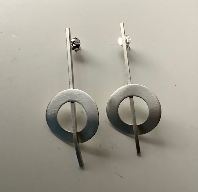 Earrings by Elisabeth Soppelsa - Sterling Silver