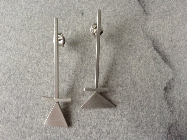 Earrings by Elisabeth Soppelsa - Sterling Silver