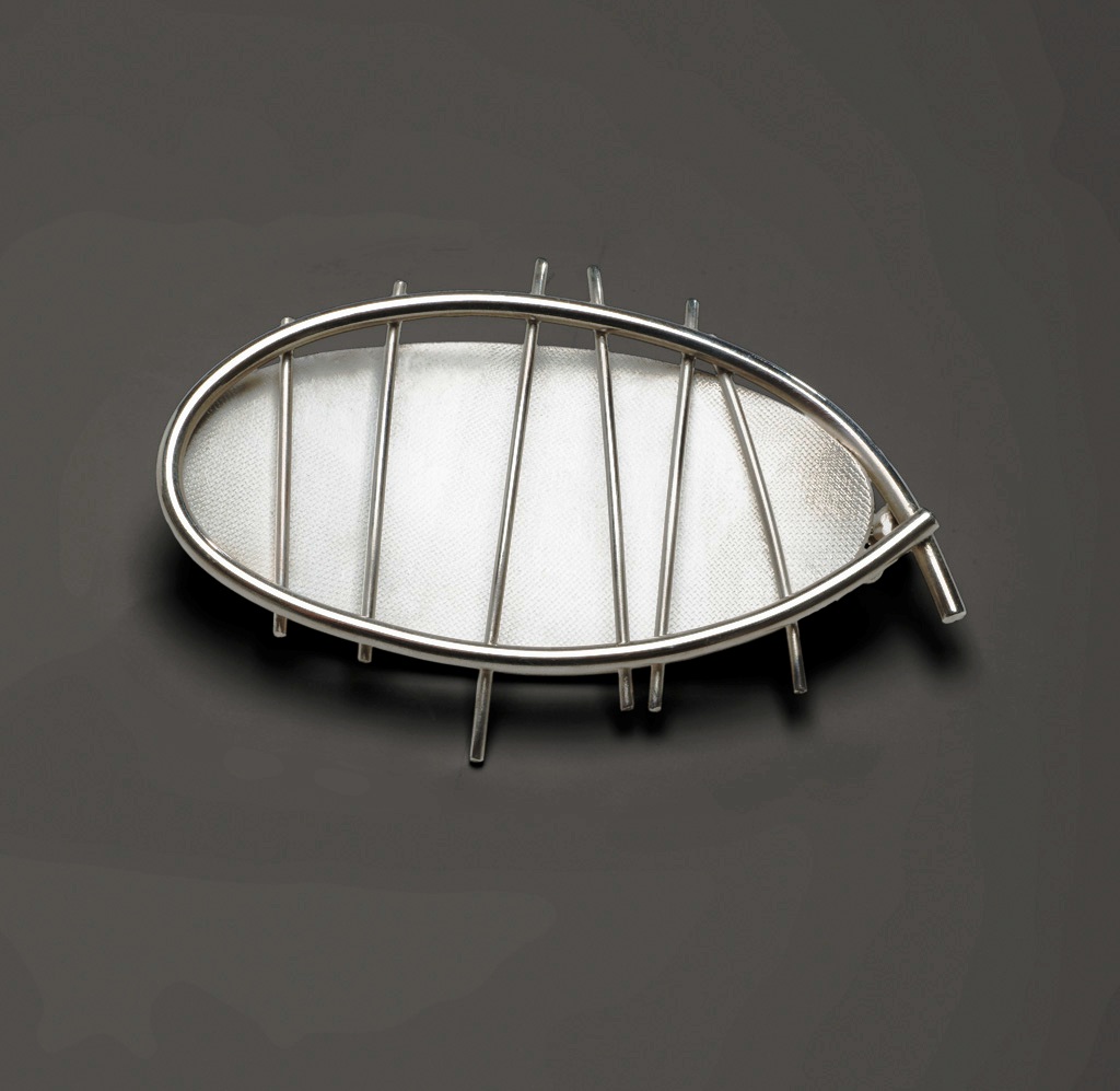 Brooch by Elisabeth Soppelsa - Sterling Silver