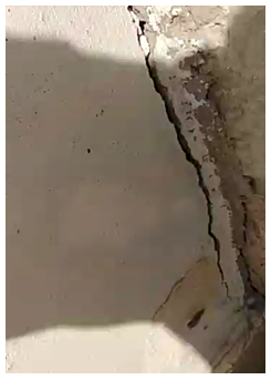 סדקים בבטון מזוין - אבחון ובדיקה