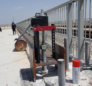 בדיקות שליפה לברגים, קוצים ועוגני קרקע