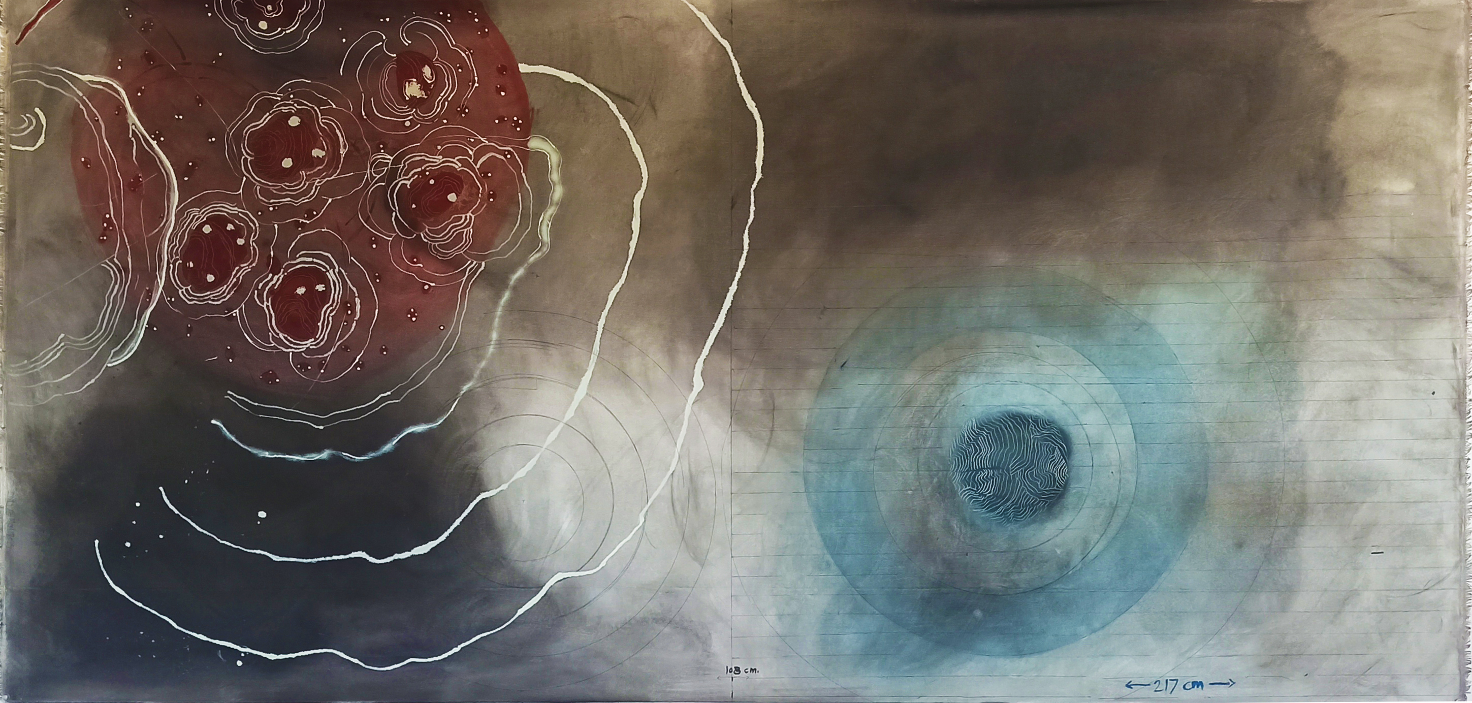 Poetically Correct Seiies. 215 X107 cm, Oil on Canvas .2025 ​ — 8
