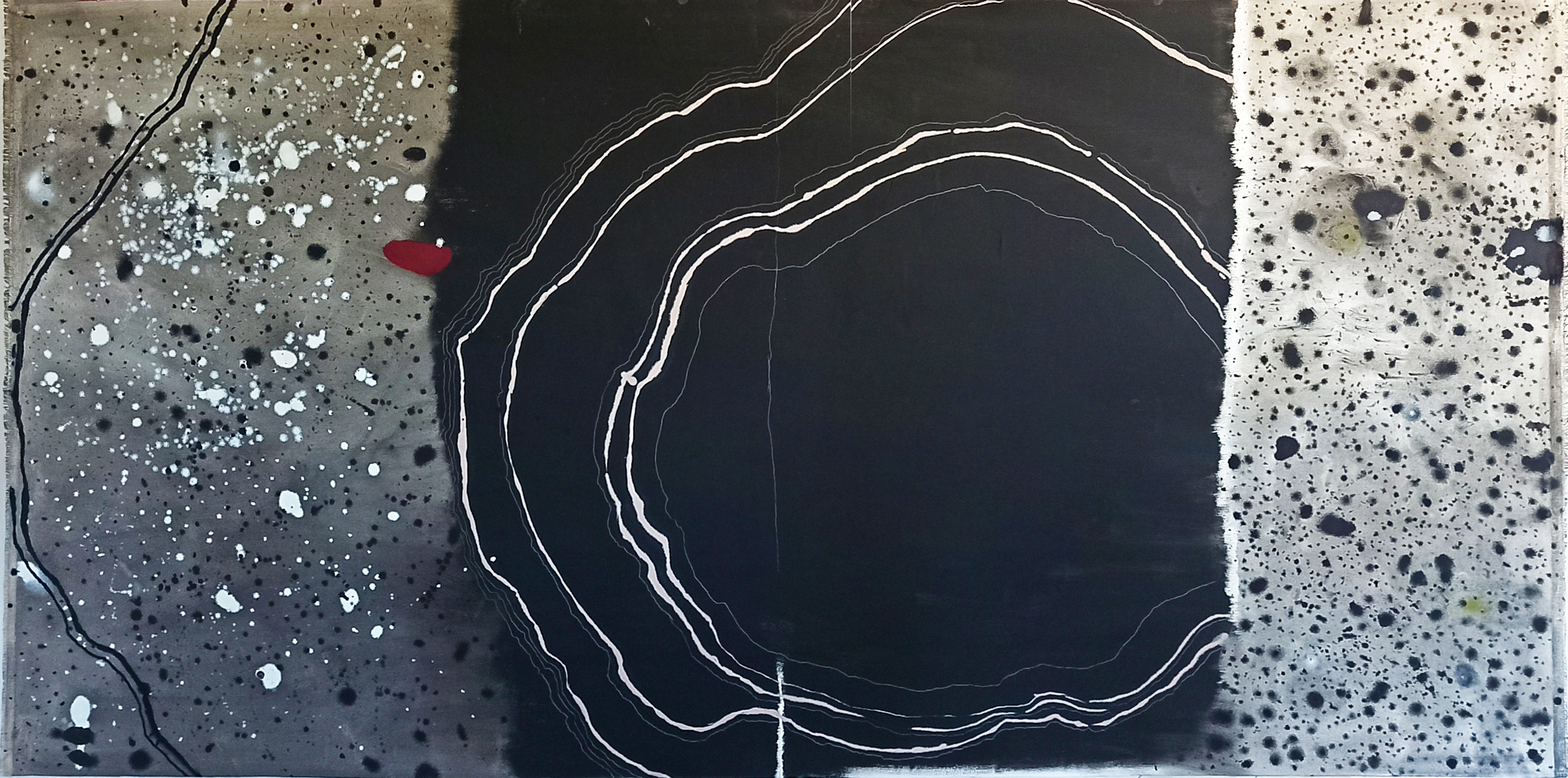 Poetically Correct Seiies. 215 X107 cm, Oil on Canvas .2025 ​ — 3