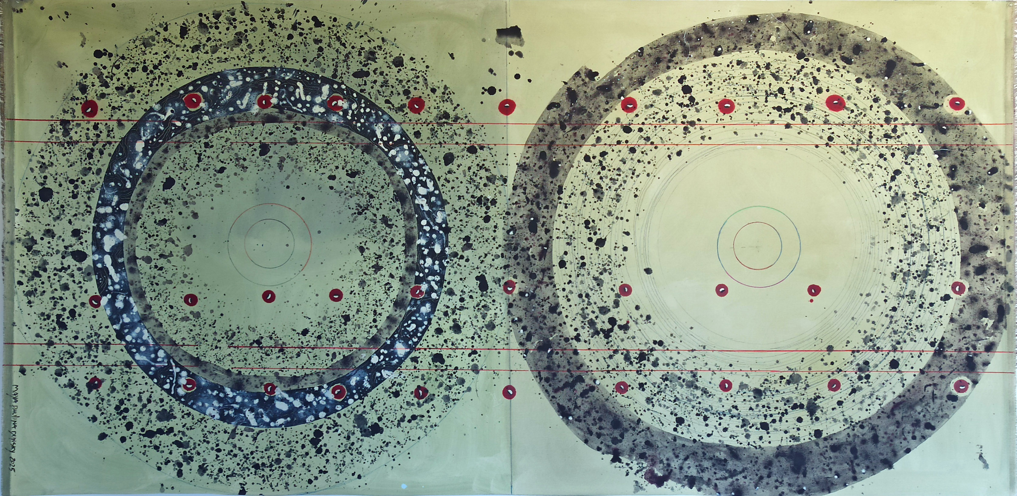 Poetically Correct Seiies. 215 X107 cm, Oil on Canvas .2025 ​ — 7
