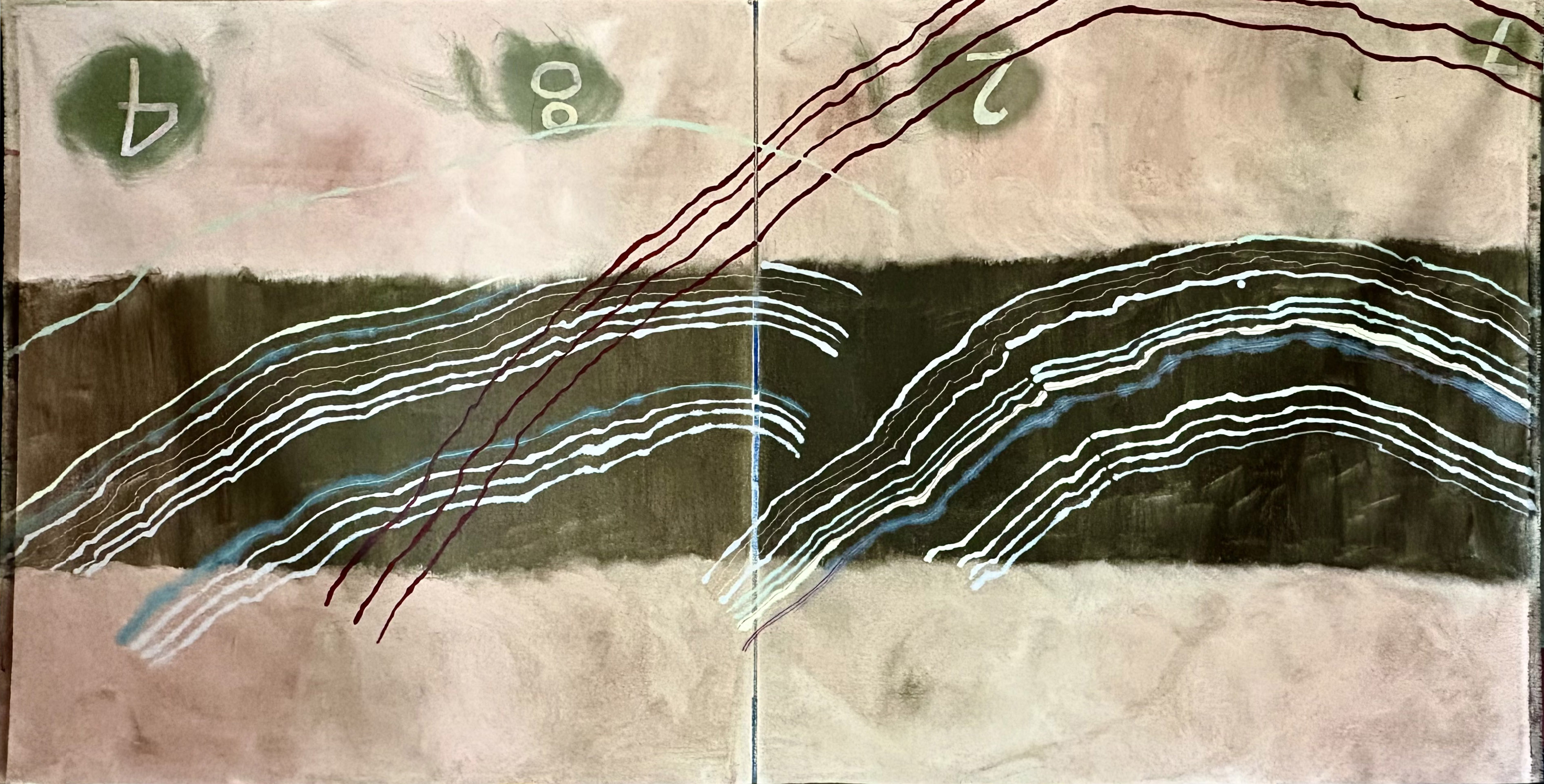 Poetically Correct Seiies. 215 X107 cm, Oil on Canvas .2025 ​ — 9