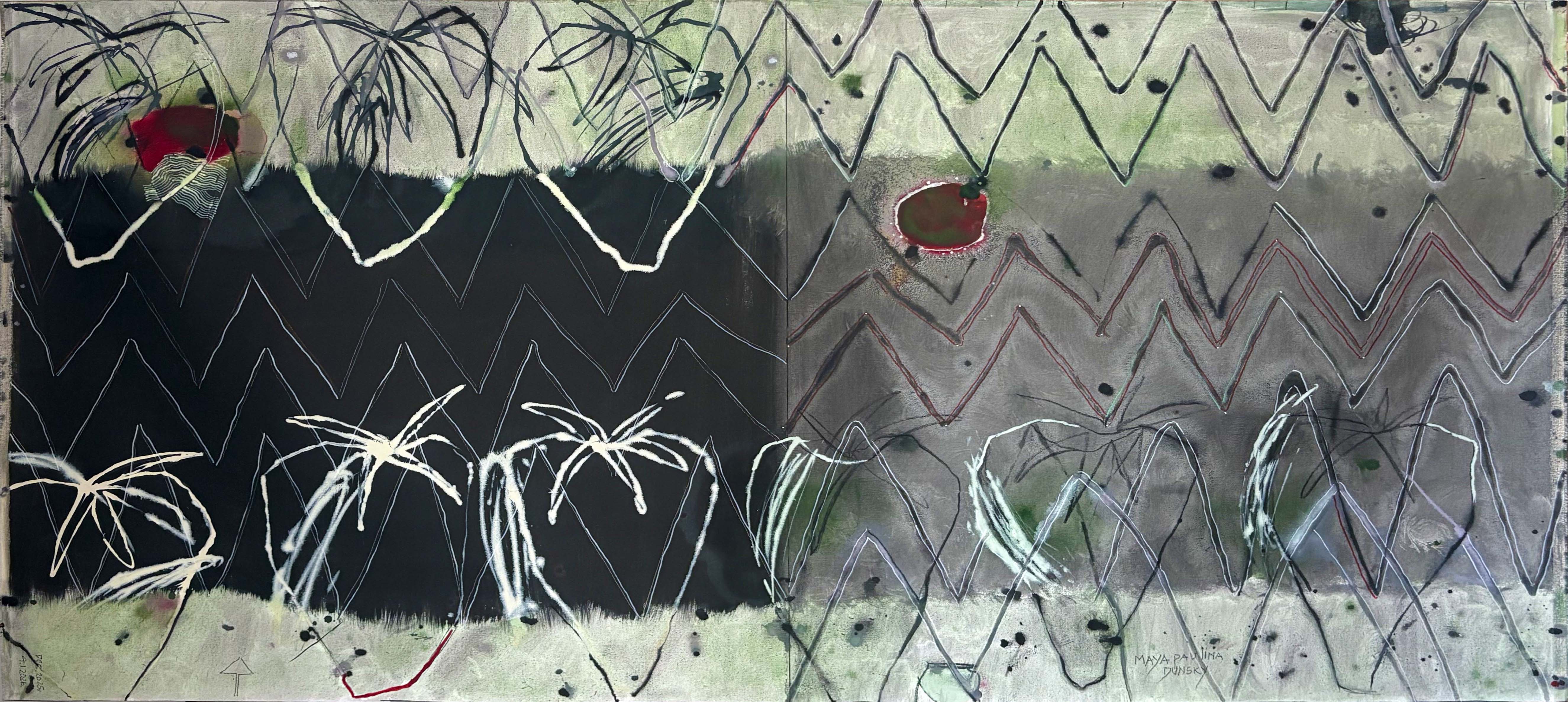 Poetically Correct Seiies. 215 X107 cm, Oil on Canvas .2025 ​ — 10