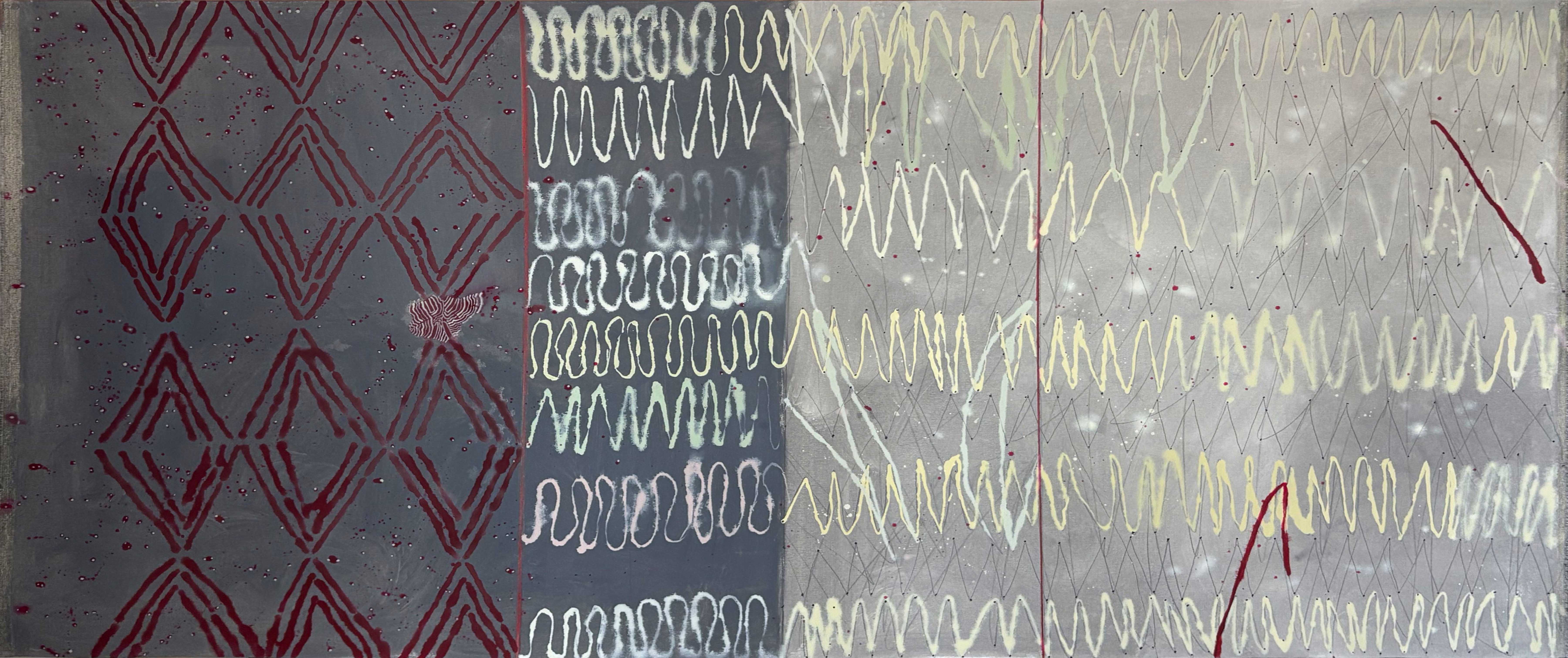Poetically Correct Seiies. 215 X107 cm, Oil on Canvas .2025 ​ — 12