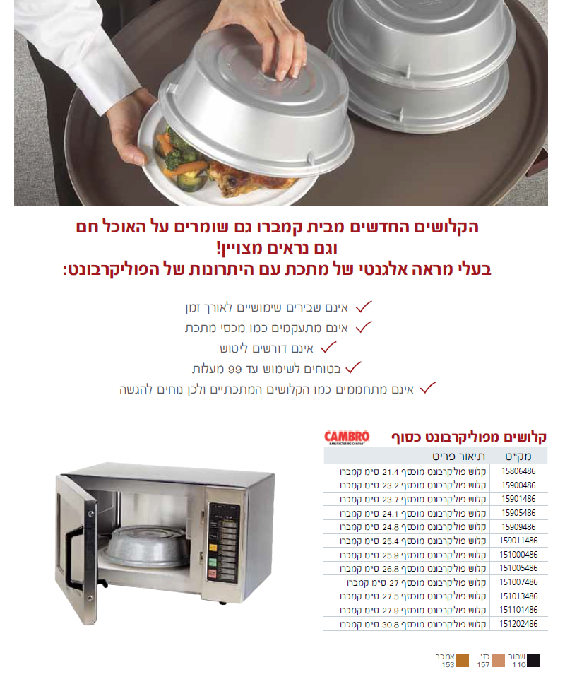 ציוד לקייטרינג - 2 - עמוד 2
