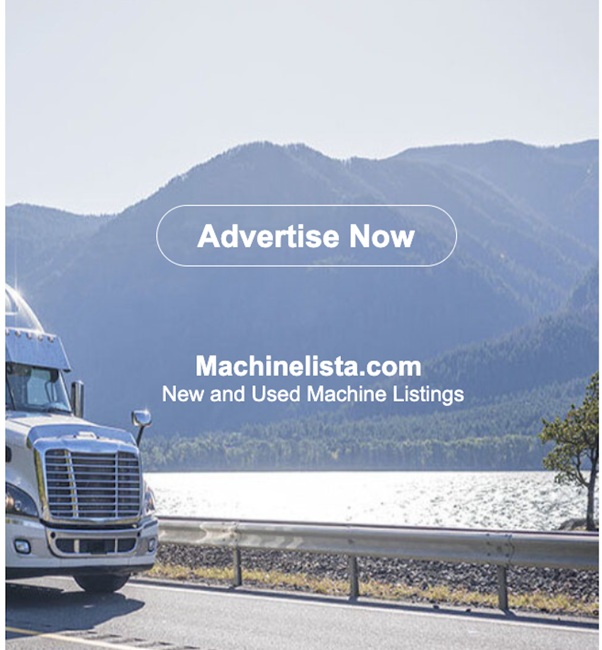 Advertise Now - Machinelista.com, new and used machine listings