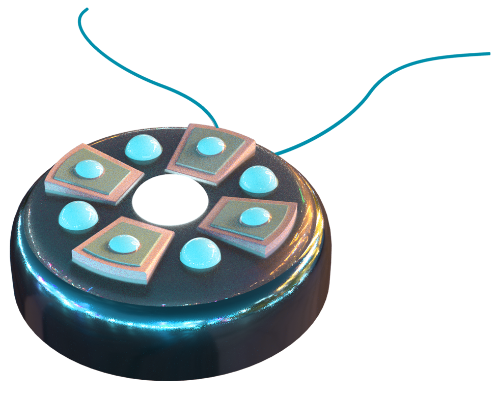 Lasershow Omron 3d Object