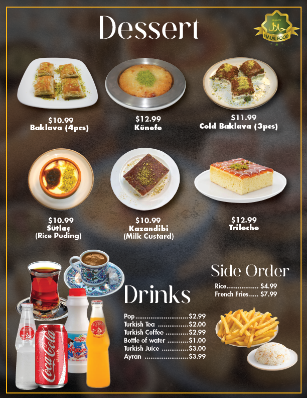 Heaven Turkish Cuisine menu, page 6