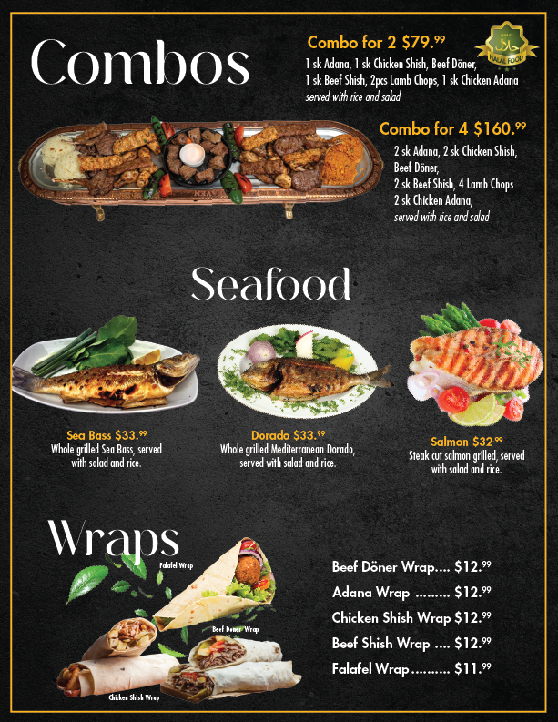 Heaven Turkish Cuisine menu, page 5