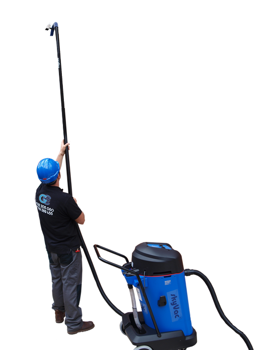 High Reach SkyVac Gutter Cleaning Exeter