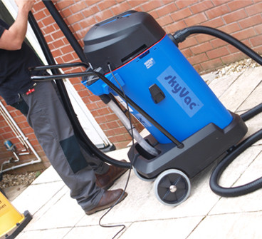 SkyVac System for Gutter Cleaning