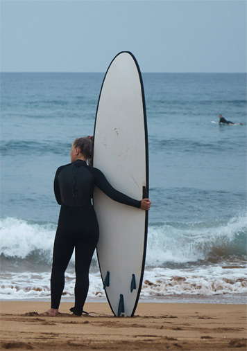 Surfing Bude