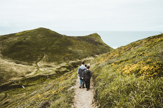 Walking Bude