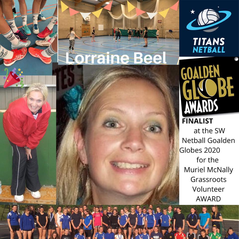 Lorraine Beel - Finalist in Goalden Globes