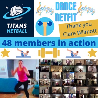 Clare Wilmott keeps us active!