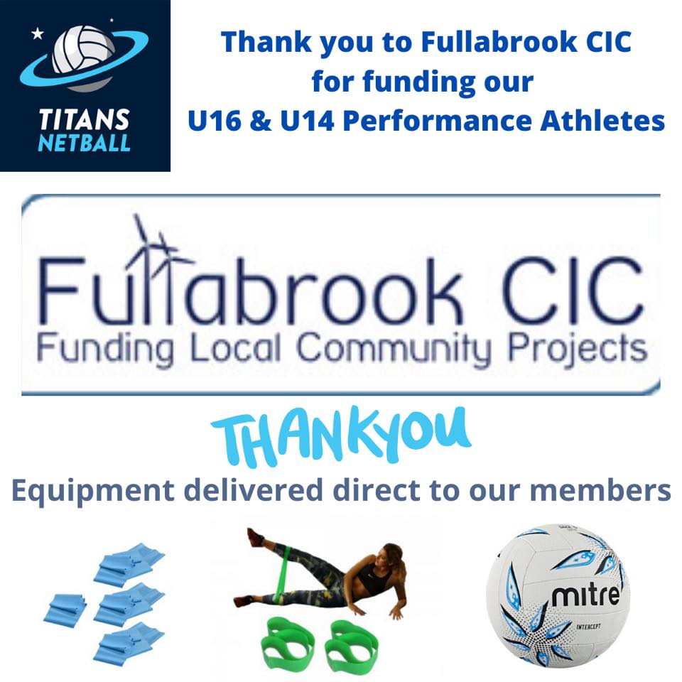 Funding from Fullabrook CIC