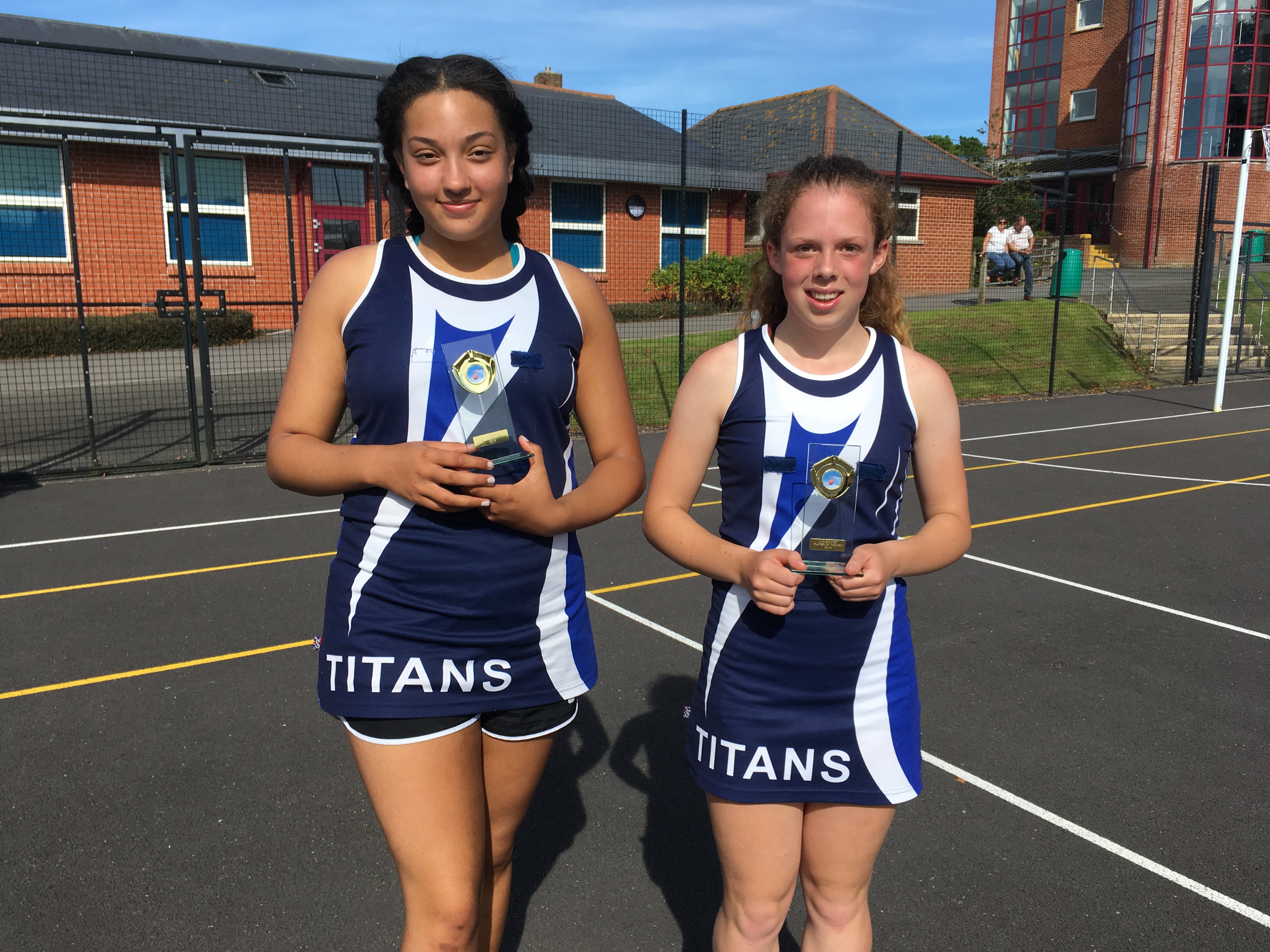 Kiara Clarke & Ruby Cutler - Player of the Tournament Sept 2019