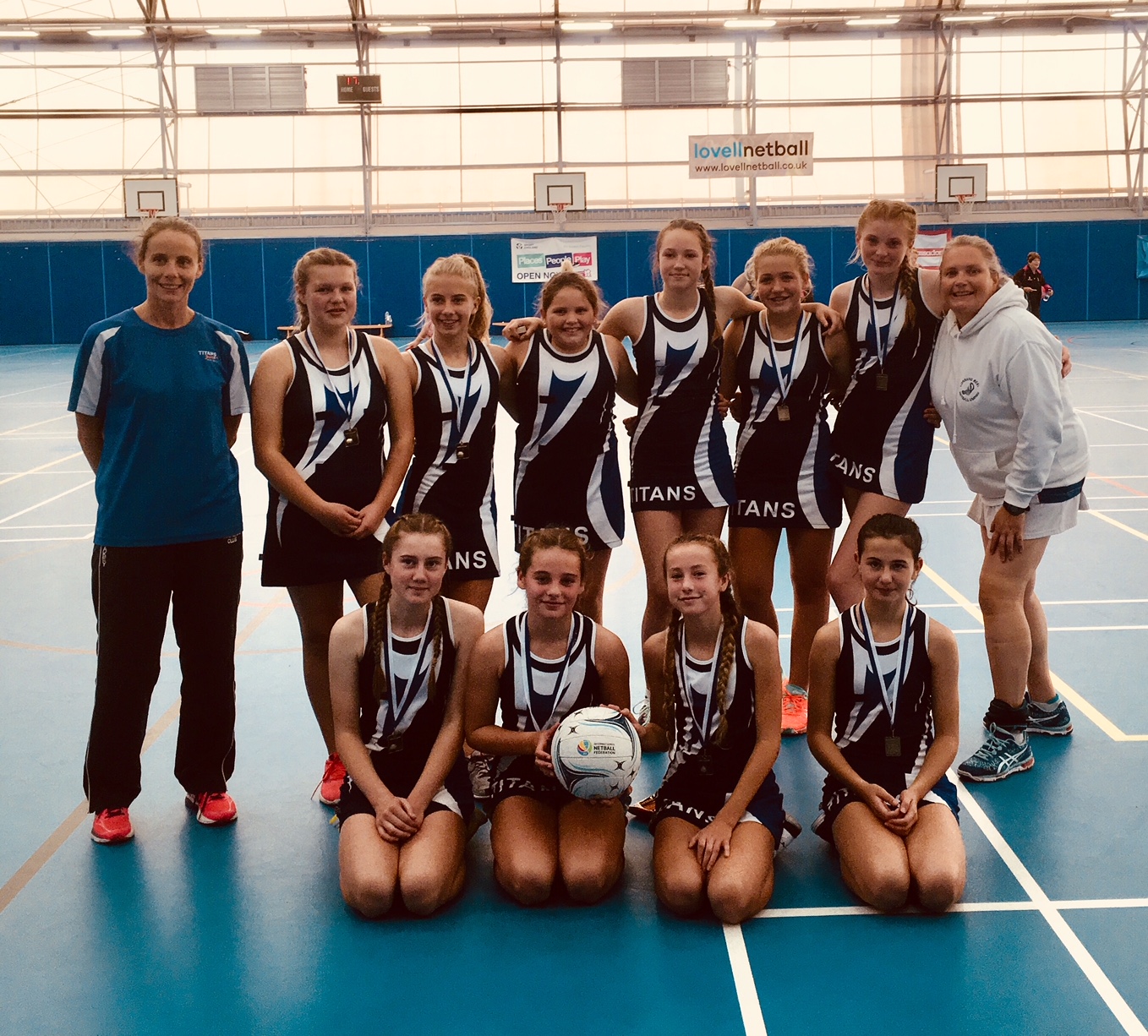 Titans U14's at SW Regional Tournament Sept 2018