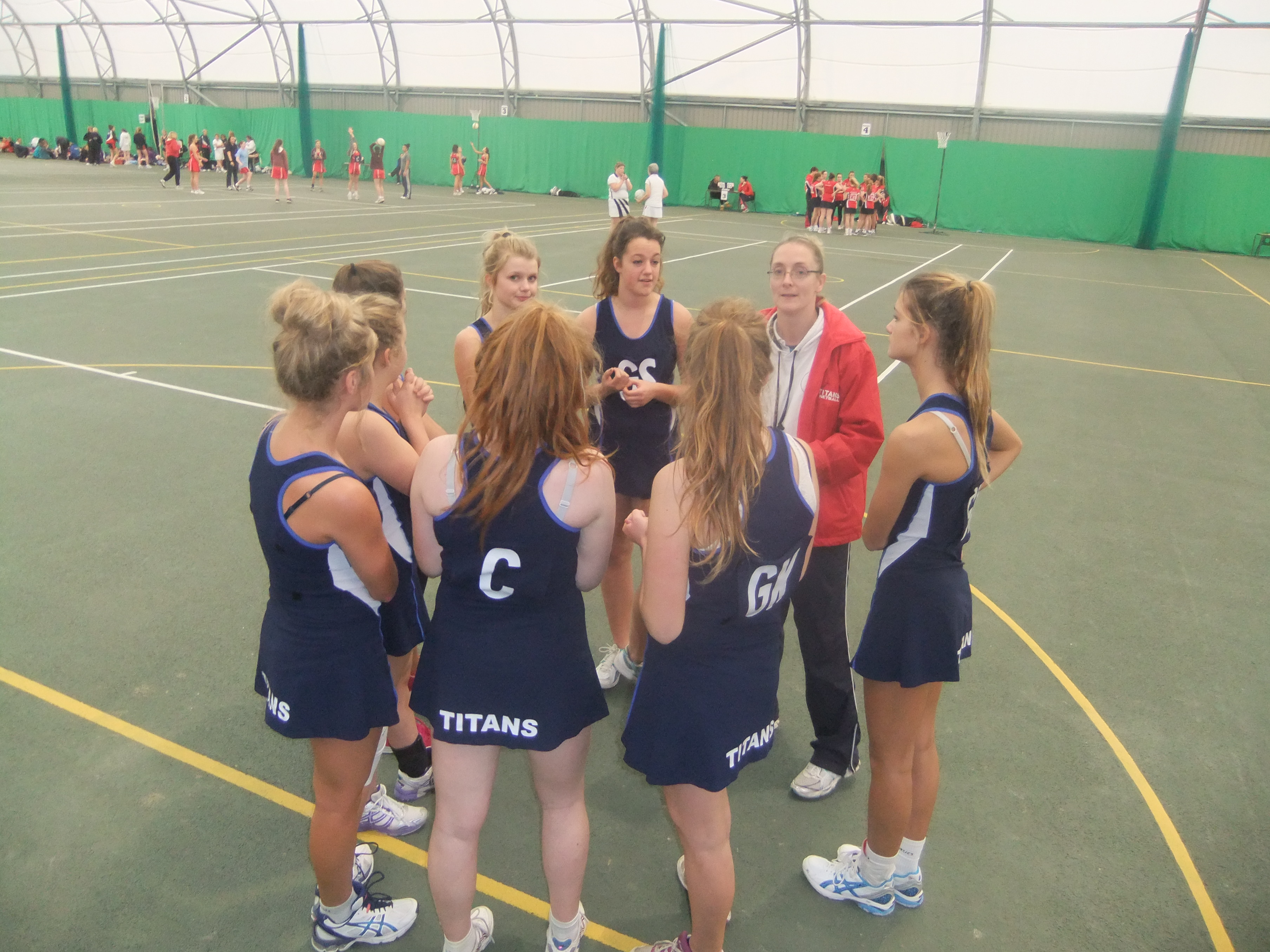 Oct 2013 - U16's in actin at the SW U16 Regional League