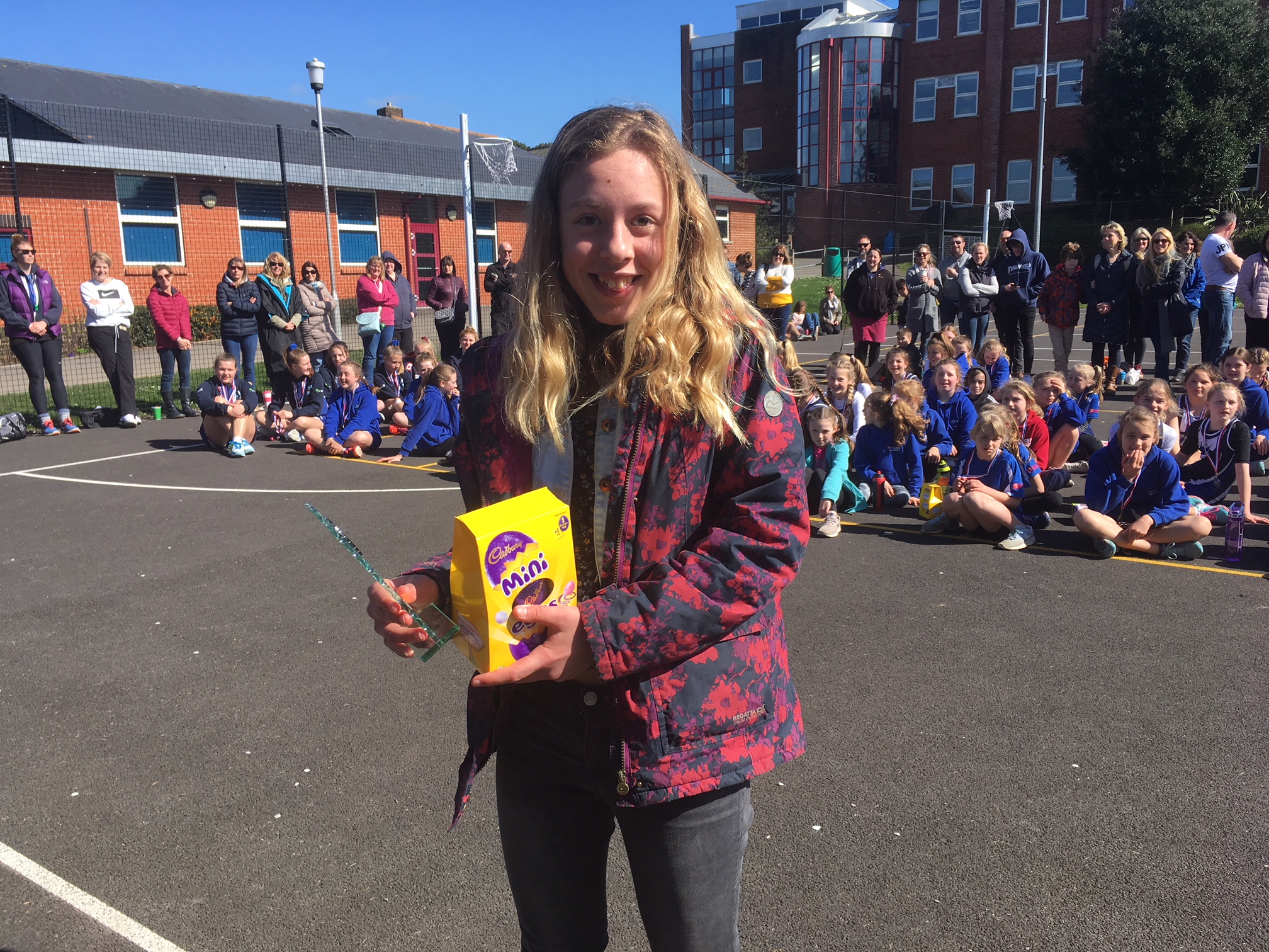 March 2019 - Nell Cutler wins Players Player Award in U14 Section