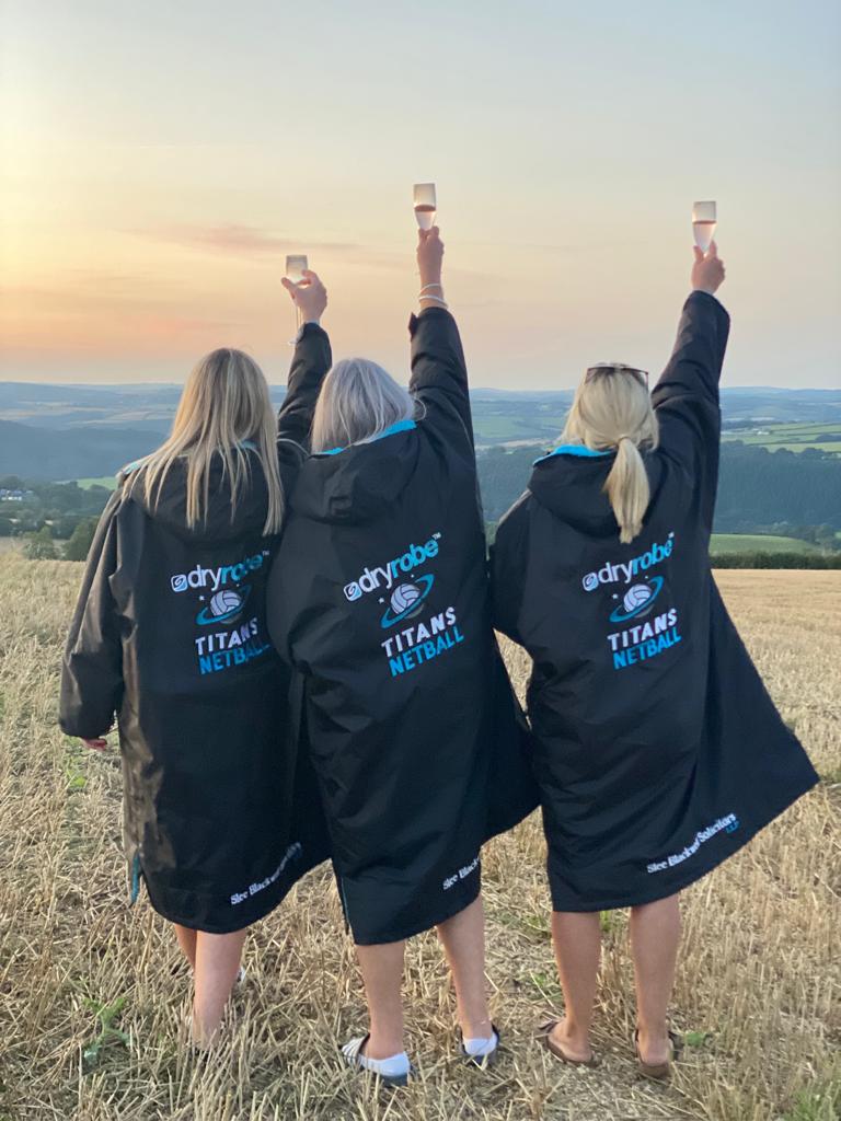 Titans Coaches loving their dry robes