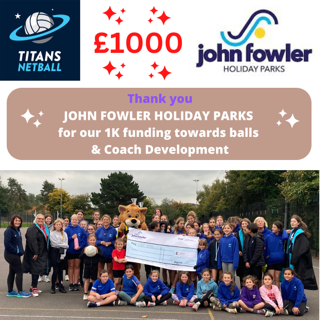 1k Funding from John Fowlers