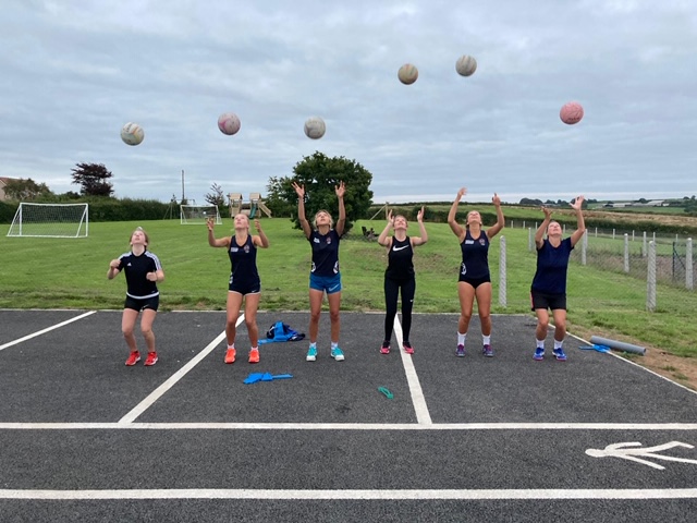 July 2020 - Bubble training in the car park